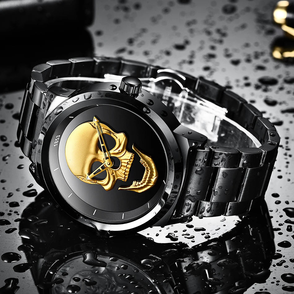 Relojes deportivos LIGE para hombre, marca superior, reloj de cuarzo de lujo para hombre, reloj de pulsera de acero inoxidable resistente al agua para hombre, reloj Masculino