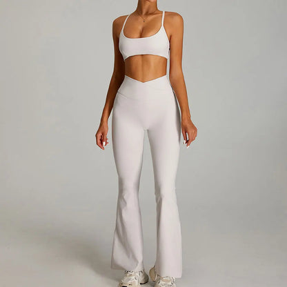 Conjunto deportivo de yoga para mujer mikeyoga, 2 piezas, secado rápido, ideal para gimnasio, correr y entrenar. Incluye ropa deportiva de manga corta para yoga.