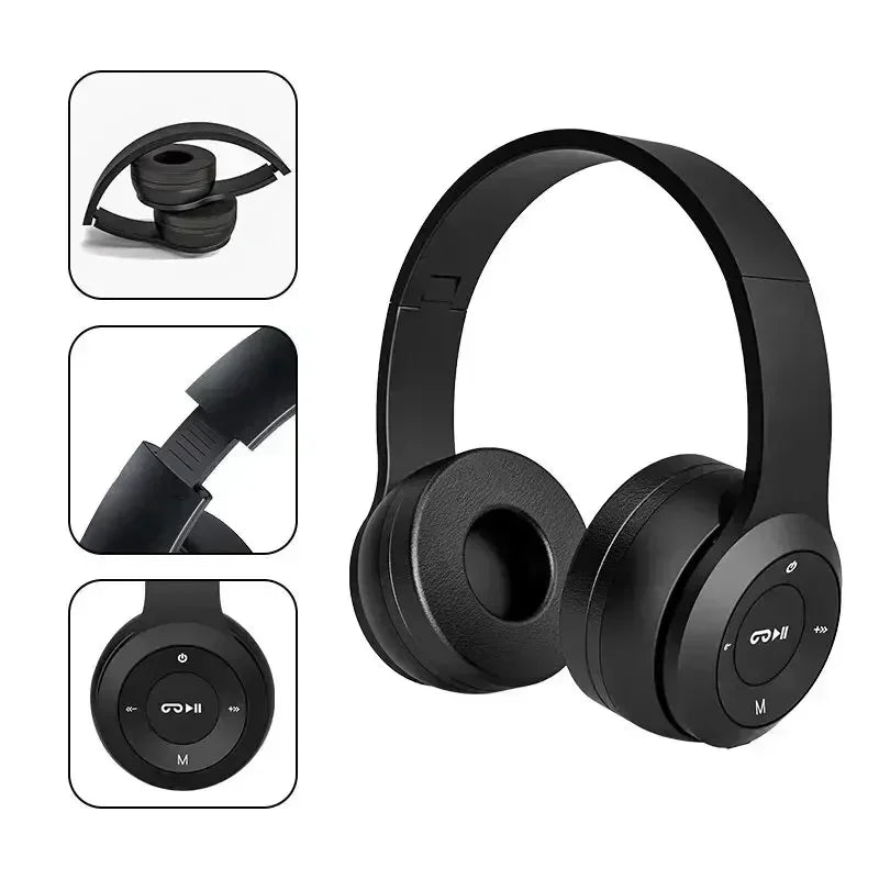 Auriculares estéreo Bluetooth 5.0 para gamers, con micrófono, para PUBG, PS4, CSGO, teléfono, tableta, portátil