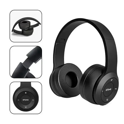 Auriculares estéreo Bluetooth 5.0 para gamers, con micrófono, para PUBG, PS4, CSGO, teléfono, tableta, portátil