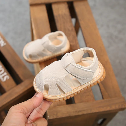 Zapatos minimalistas para caminar para niños pequeños, sandalias para bebés, calzado informal ligero para niños y niñas, zapatos de suela suave antideslizantes