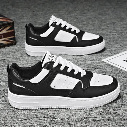 Zapatos de hombre Explosion, suela gruesa de cuero, pequeños zapatos blancos, zapatos de moda para hombre con zapatos de tabla de moda, zapatos casuales de calle