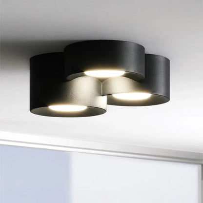 Lámparas LED de techo para sala de estar, dormitorio, pasillo, estilo moderno, estilo nórdico, minimalista, para decoración de interiores.