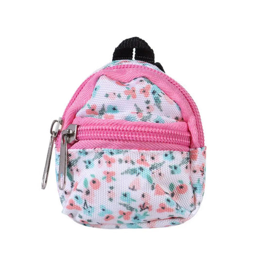 Regalos Muñecas Accesorios Mochila Regalos para niños Mini mochila 1/6 BJD Mochila escolar para muñecas BJD Bolso para muñecas en miniatura Bolso para muñecas Mochila para muñecas