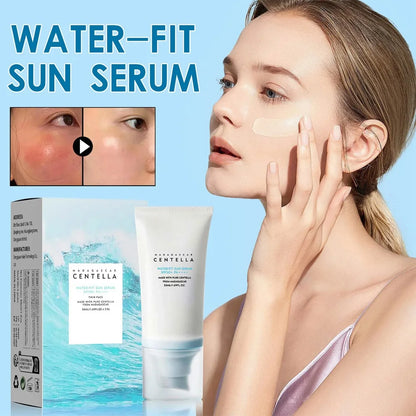Protector solar facial para mayores de 50 años, protector solar con centella, crema blanqueadora de piel, protector hidratante coreano, protector solar corporal.