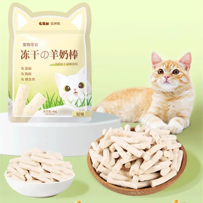 Palillo de dentición para gatos, adecuado para los pasatiempos de los gatos, bocadillos para mascotas, golosinas para gatos, dientes limpios, juguetes para gatos resistentes al desgaste, palo de hierba para gatos