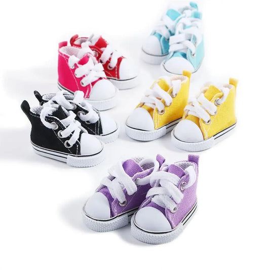 Accesorios para muñecas 1/6, zapatos casuales para niños, minizapatos, zapatos para muñecas BJD, zapatos de lona para muñecas, zapatillas para muñecas, zapatos para muñecas.