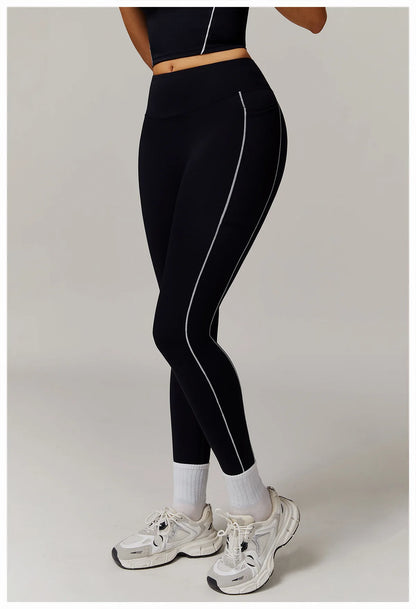 Women's Gym High Waist Yoga Pants Fitness Workout Training Running Pants Women Slim Gym Clothing Quick Dry Jogging Workout Pants