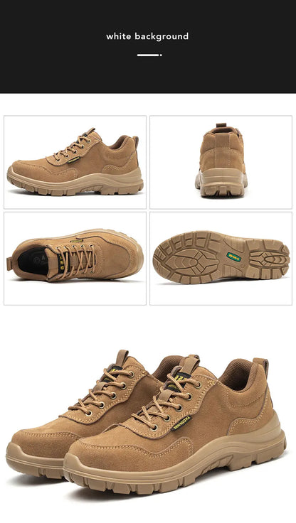 Safety Shoes Man for Work Man's Safety Working Shoes Working Lightweight Work Wear   Industrial Security-Protection