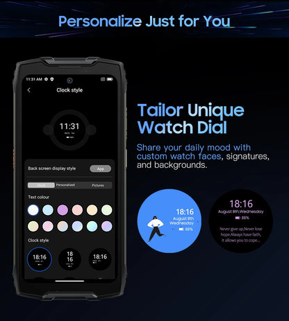 [Estreno mundial] Blackview BV9300 PRO, teléfono inteligente resistente, procesador Helio G99, Android 13, 8 GB de RAM, 12 GB de RAM, doble pantalla.