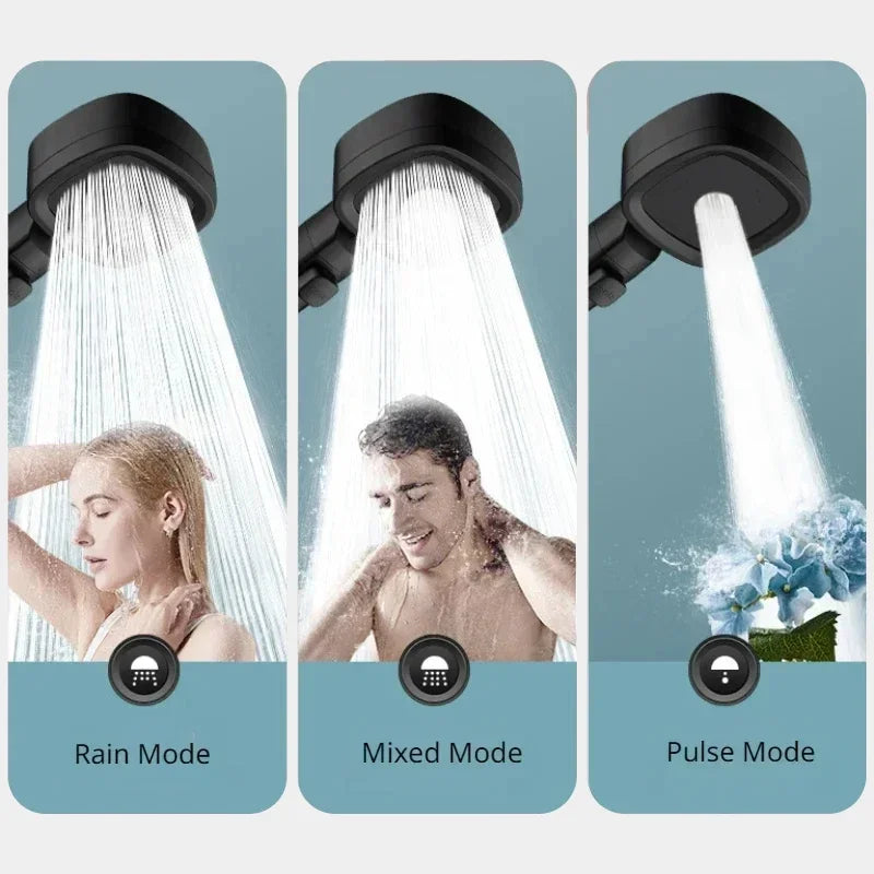 Cabezal de ducha Xiaomi de alta presión con 3 modos, filtro ajustable, juego de ducha, accesorios para el baño, rociador.