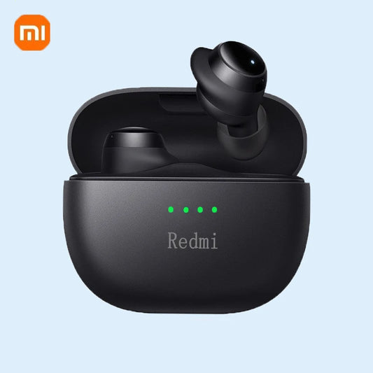 Auriculares intrauditivos Xiaomi Redmi Bluetooth 5.2 con miniestuche de carga, deportivos e impermeables.