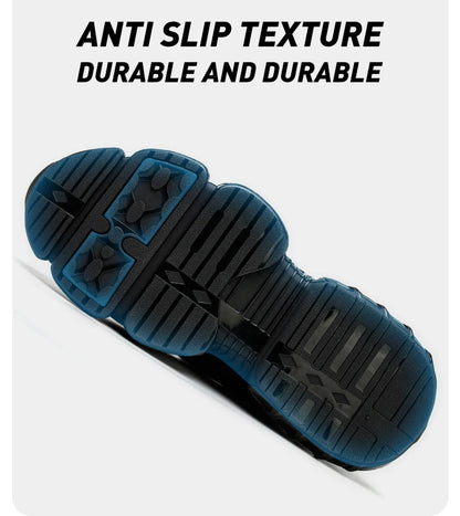 Small Size Rotary Buckle Work Safety Shoes For Men Air Soft Sole Lightweight Protective Work Sneakers Men and Women Shoes