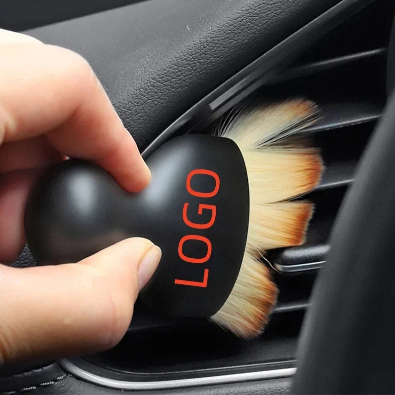Cepillo suave para la salida de aire del salpicadero del coche, herramienta de limpieza interior para Mercedes, Alfa, Renault, BMW, Toyota, Ford, Seat, Mazda, Chevrolet, TRD, MG.