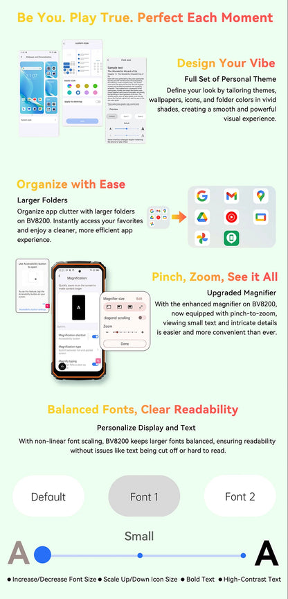 【Estreno mundial】Blackview BV8200 Teléfono resistente con pantalla de 6,5" 2.4K a 120 Hz, procesador Helio G100, 12 GB de RAM, 256 GB de almacenamiento, NFC, linterna y sistema operativo Android 14.