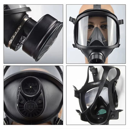 Máscara de gas MF14, prevención de sustancias químicas irritantes, protección contra la contaminación nuclear y otros agentes de gas, equipo de seguridad.