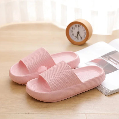 Zapatillas de baño de interior de EVA, ligeras, antideslizantes, de verano, para parejas, para hombre y mujer, cómodas y cómodas.