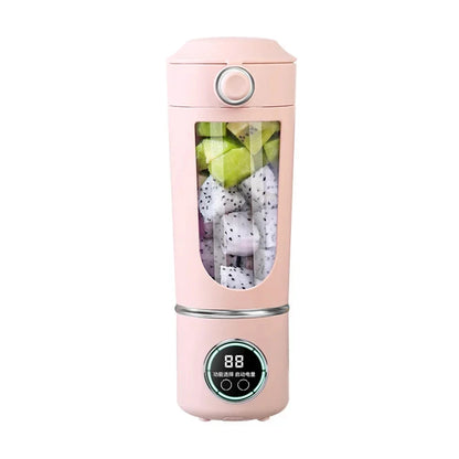 Licuadora eléctrica de acero inoxidable de 700 ml, licuadora de 12 hojas, resistente, sin BPA, para batidos, hielo, frutas y frutos secos.