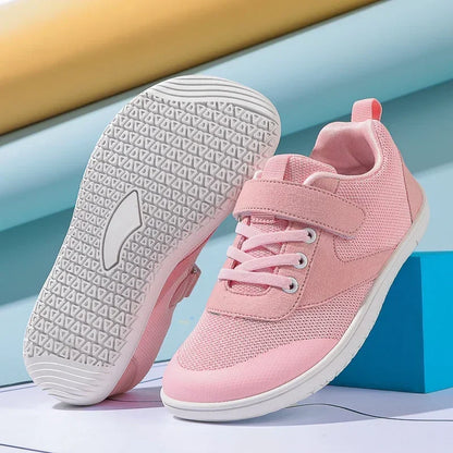 Zapatos descalzos para niños pequeños y grandes, zapatillas minimalistas anchas para niños y niñas, ligeros, de caída cero, planos naturales