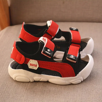 Sandalias descalzas de verano para niños, zapatos de playa de suela suave, protección antipatadas, sandalias funcionales para niños pequeños