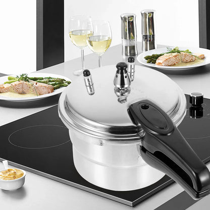 Olla a presión de acero inoxidable para cocinar al vapor verduras, olla múltiple, espesa y segura