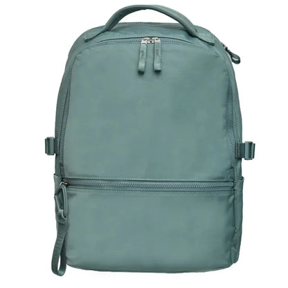 Mochila de viaje para estudiantes de secundaria y preparatoria, multifuncional, con doble hombro, para computadora de negocios, de nailon.
