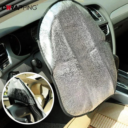 Parasol para coche, techo corredizo, volante, parasol con doble aislamiento térmico, protección, accesorios interiores