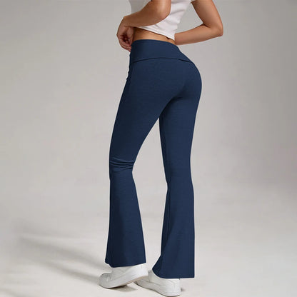 Pantalones de yoga SVEIC, leggings acampanados, deportivos, de cintura alta, para entrenamiento, correr, gimnasio, ropa de mujer.