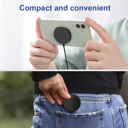 Cargador inalámbrico magnético de 30 W, base de carga rápida para iPhone 15, 14, 13, 12 Pro Max, Airpods PD, USB A, estación de carga para teléfono