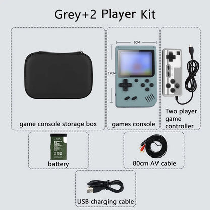 Consola retro arcade de 5 pulgadas con más de 500 juegos clásicos integrados para Game Boy, emulador de TV, videojuegos, reproductor de juegos portátil