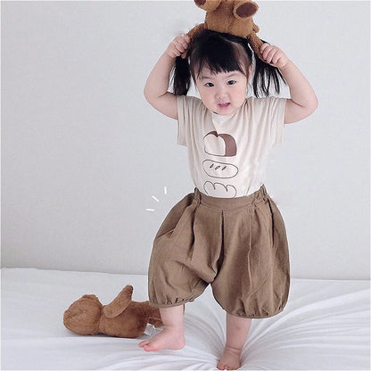 Ropa para niños, niñas y niños de 2 a 8 años, camisetas de manga corta, camisetas casuales de moda para niños pequeños.