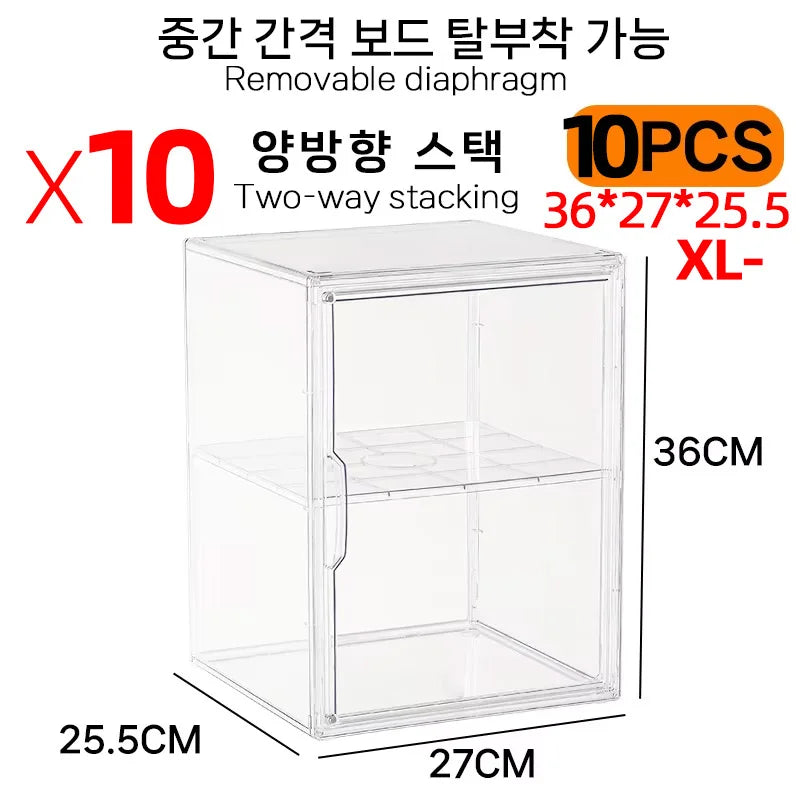 Organizador de caja de almacenamiento para dedos, organizadores de joyas, organizador de maquillaje para bolso