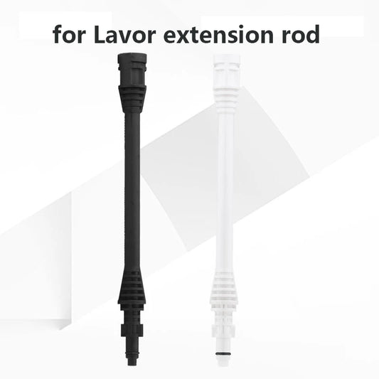 Varilla extensible para pistola de agua de lavado de coches, 33 cm, de litio, color negro, no apta para hidrolavadoras de alta presión.