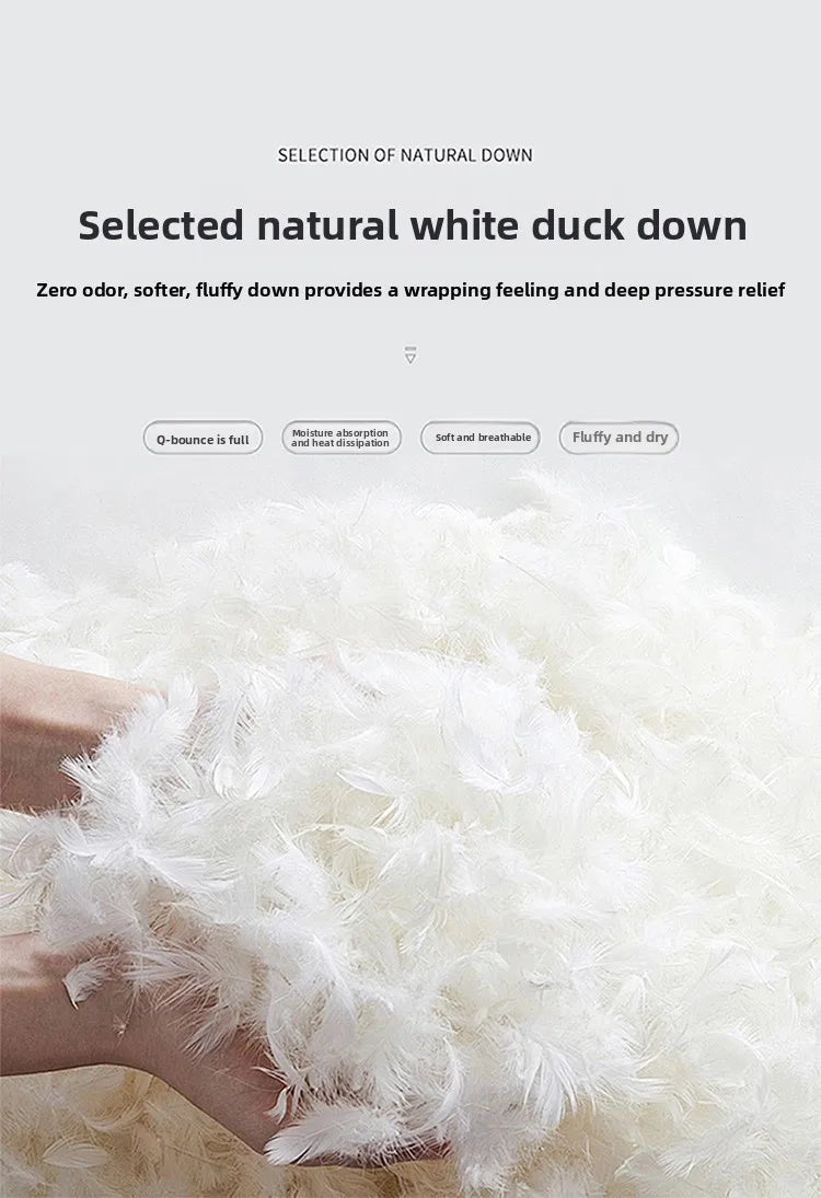 Abrigo largo de lana para hombre COMXZ, colección invierno 2025, gabardina de cachemir de diseño, chaqueta con capucha y forro de plumón de pato blanco, abrigo de lana de lujo