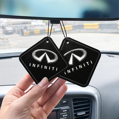 Ambientador para coche, perfume para interior de coche, colgante para espejo retrovisor con logotipo de Infiniti Q50, Q70, QX70, FX35, Q30, G37, QX60 y G35, accesorios.