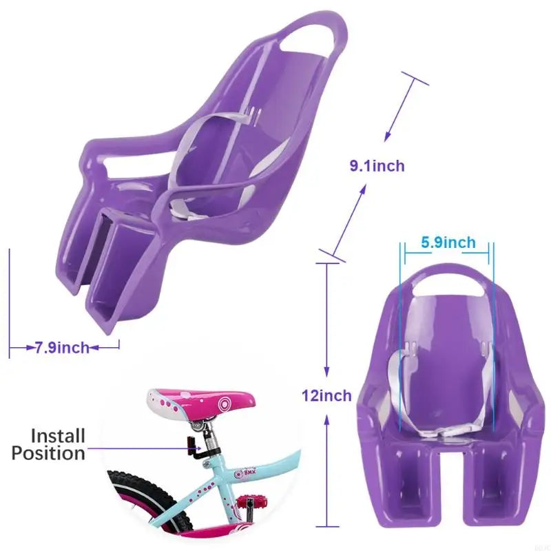 D0JC Accesorios para niños para muñecas para asiento de juguetes Cesta Decora tú mismo S
