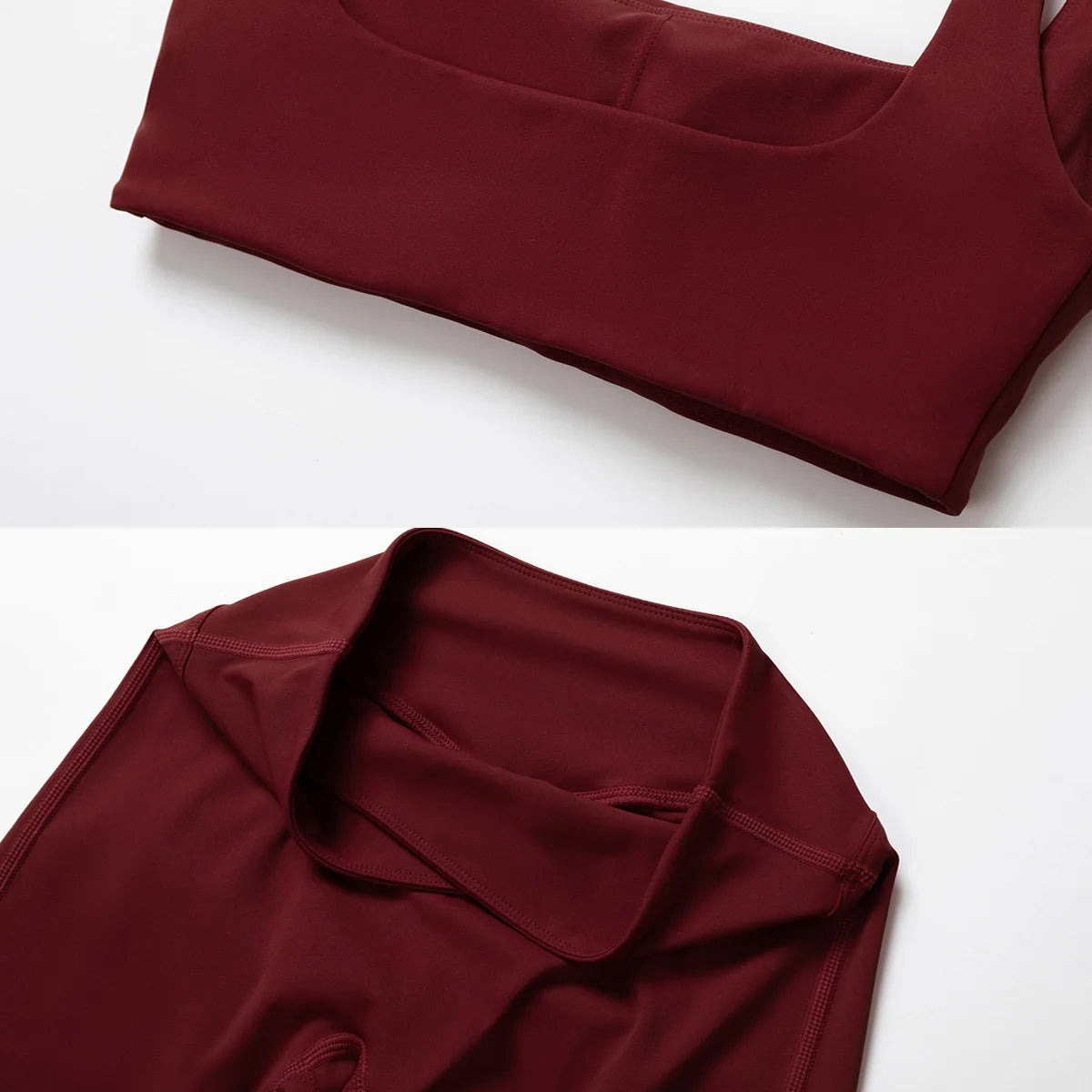 Nuevo conjunto de yoga para mujer, ropa deportiva para gimnasio, sujetador deportivo y pantalones cortos, conjuntos de leggings, atuendos de sensación desnuda, ropa deportiva femenina, chándal