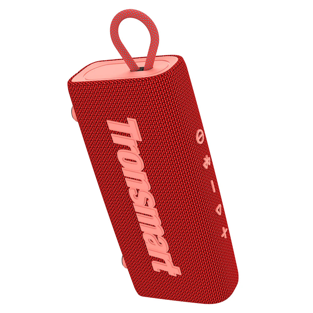 Altavoz Bluetooth Tronsmart Trip, altavoz portátil de doble controlador con resistencia al agua IPX7, estéreo verdaderamente inalámbrico para exteriores.
