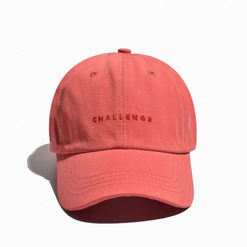 Gorra de béisbol con letras bordadas para mujer, primavera, verano, exterior, protección solar, unisex, gorra deportiva informal de hip hop para hombre
