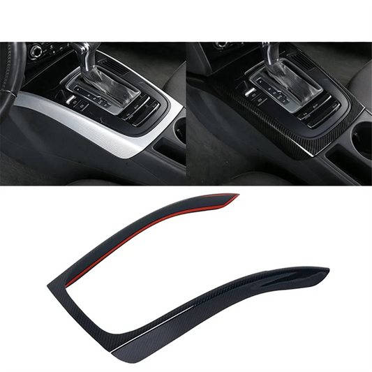 Accesorios de decoración interior para el marco de la caja de cambios de la consola del automóvil para Audi A4L/A5 S4 S5 09-16 (modificación del vehículo)