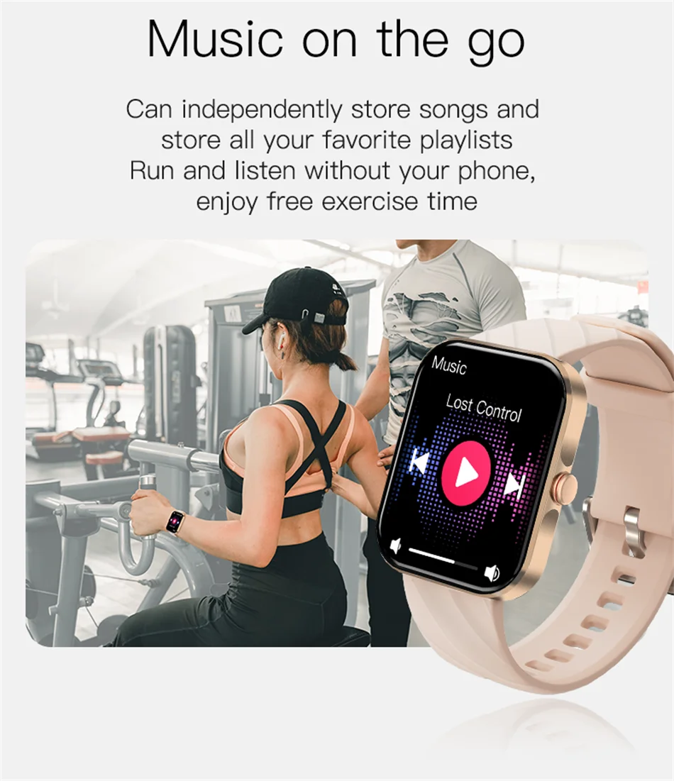 LIGE - Reloj inteligente para hombre, pantalla de 1,91 pulgadas, Bluetooth, llamadas, más de 100 modos deportivos, monitorización del sueño, resistente al agua, para mujer (regalo 2025)