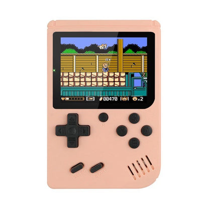 Consola de videojuegos retro portátil mini, reproductor de juegos portátil de 8 bits, juegos 400 en 1 integrados, salida AV, consola de juegos Gameboy videojuego