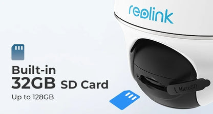 Cámara de seguridad celular REOLINK 4K, SIM 3G/4G LTE, alimentación solar, visión nocturna a color, almacenamiento local/en la nube, cámara exterior con batería
