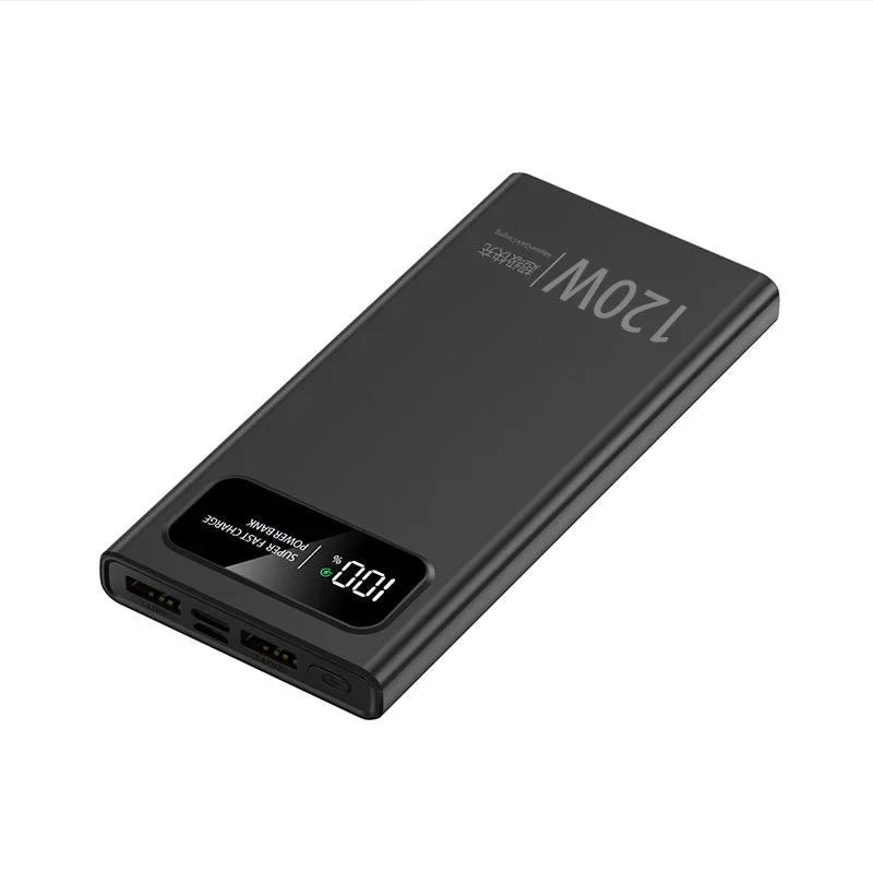 Banco de energía Xiaomi de 500.000 mAh y 120 W con carga ultrarrápida y pantalla digital de alta capacidad para iPhone, Samsung y Huawei.