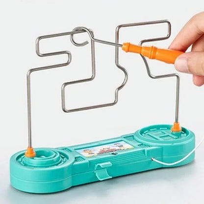 Juguete de choque eléctrico para niños, educativo, laberinto táctil eléctrico, juego divertido para fiestas, experimento científico, juguetes para niños, regalo