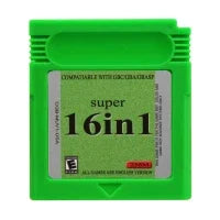 Compilación de juegos de cartas de consola de cartuchos de videojuegos GBC 61 en 1 108 en 1 Super 22 en 1 16 bits para regalo