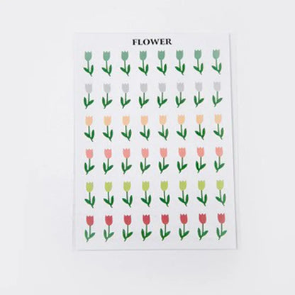 Álbum de planificador de útiles escolares, calcomanías decorativas autoadhesivas, etiquetas adhesivas, pegatinas de papelería, pegatinas para diario y álbumes de recortes.