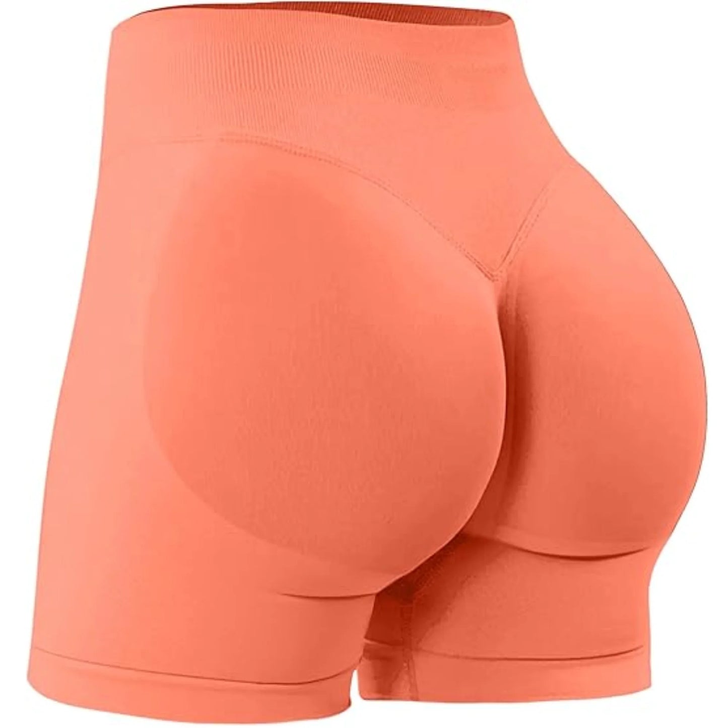 Pantalones cortos de yoga de cintura alta de verano, modernos y sexys, para correr y hacer ejercicio, leggings de yoga de color sólido.