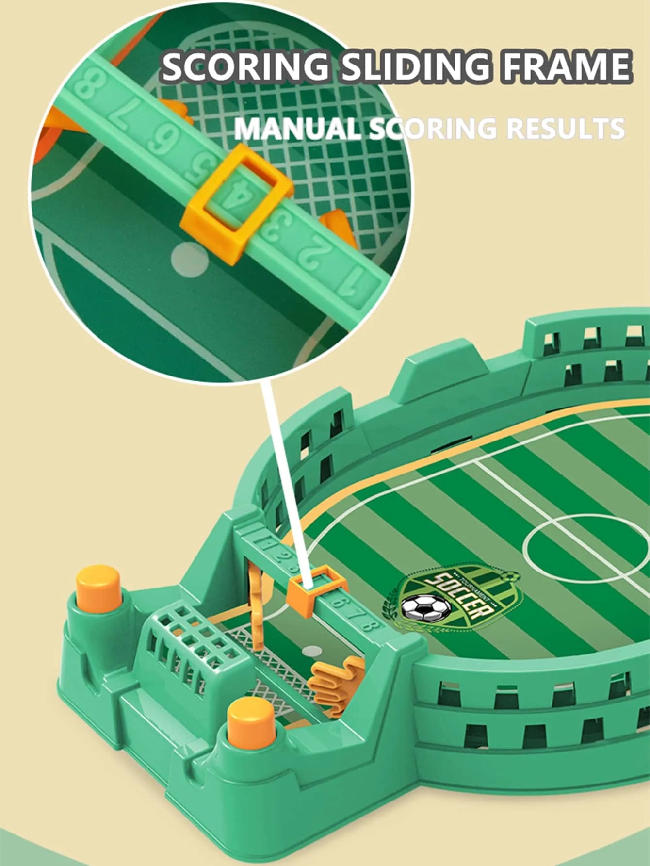Mini juego interactivo de mesa de fútbol, mesas de fútbol, juegos deportivos de competición, catapulta de escritorio, juguetes para juegos familiares