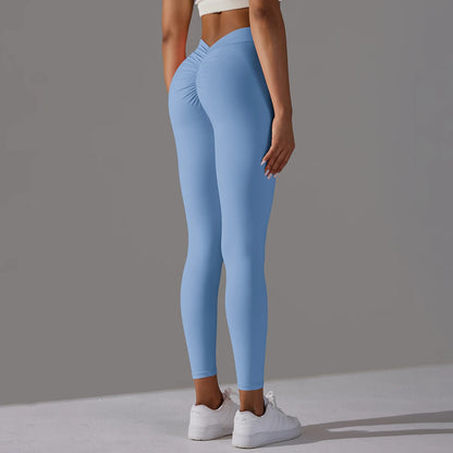 Women Seamless Solid Leggings Knitted High Waist Sports Leggings Fashion Hip Lifting Running Yoga Sport Gym Tights Pantalones